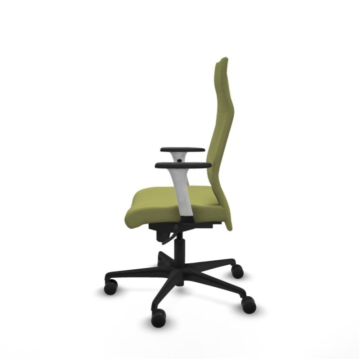 Albacete dirección sincro bali verde oliva brazos 1D blancos base nailon ruedas 65 nailon