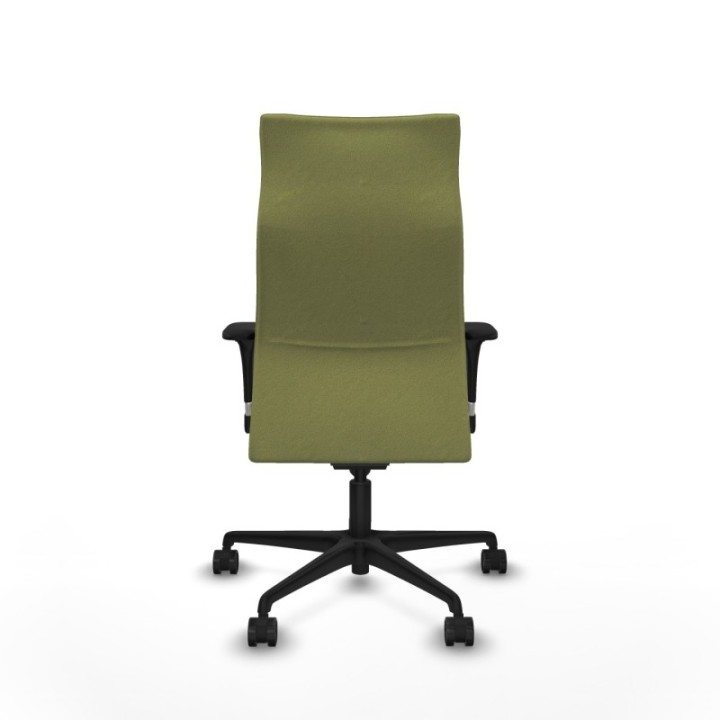 Albacete dirección sincro bali verde oliva brazos 1D cromados base nailon ruedas 65 nailon