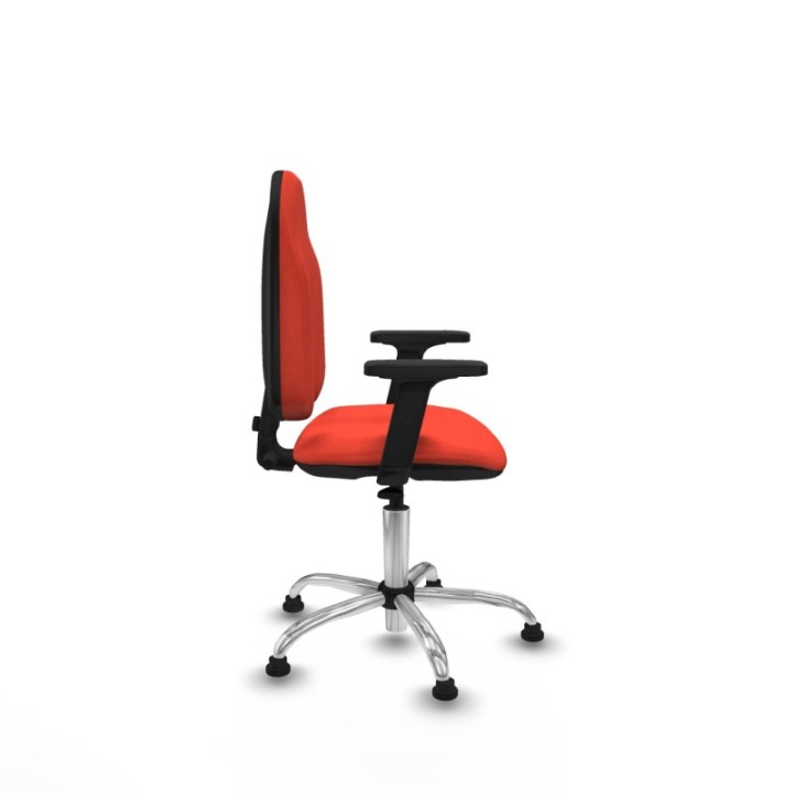 Algarra CP bali naranja oscuro brazos 2D base cromada topes