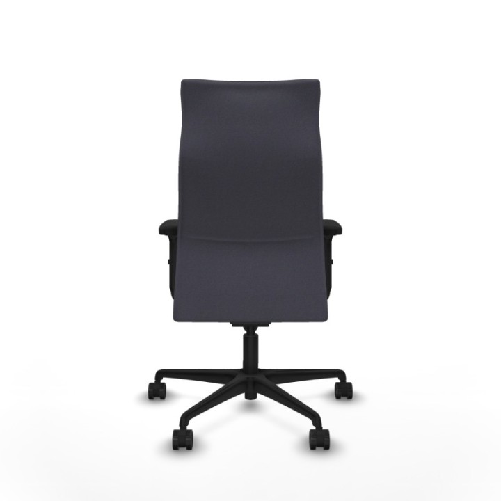 Albacete dirección sincro bali gris oscuro brazos 2D base nailon ruedas 65 nailon