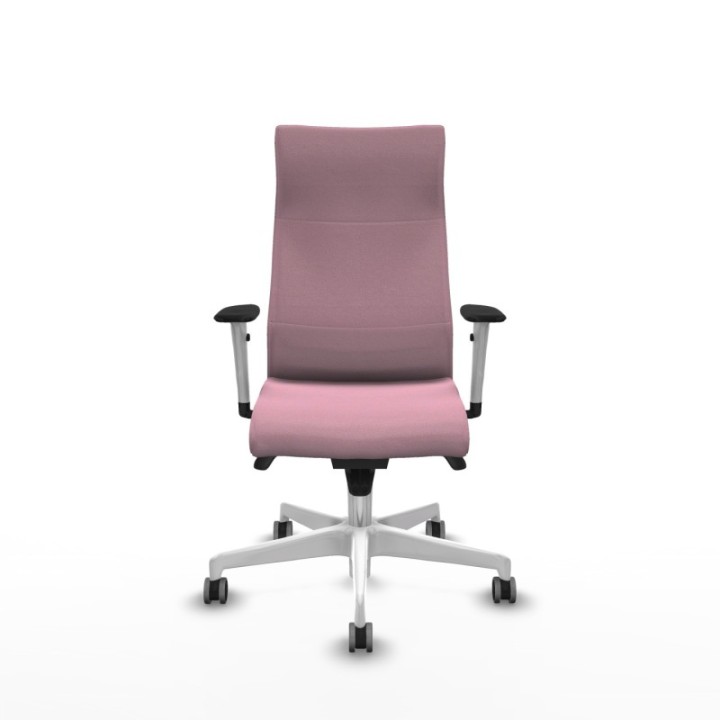 Albacete dirección sincro bali rosa brazos 1D blancos base blanca ruedas 65 engomadas