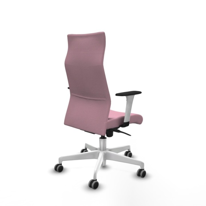 Albacete dirección sincro bali rosa brazos 1D blancos base blanca ruedas 65 engomadas