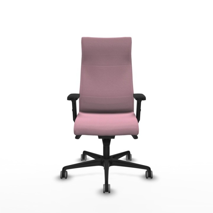 Albacete dirección sincro bali rosa brazos 2D base nailon ruedas 65 engomadas