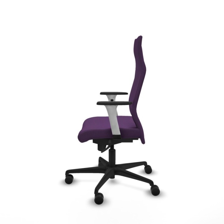 Albacete dirección sincro bali morado brazos 1D blancos base nailon ruedas 65 nailon