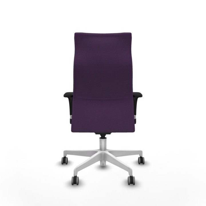 Albacete dirección sincro bali morado brazos 1D cromados base blanca ruedas 65 engomadas