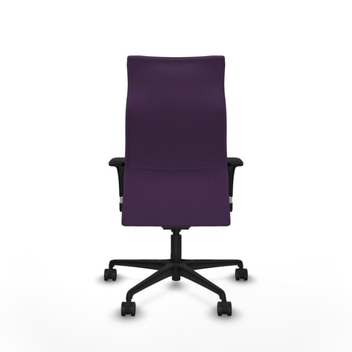 Albacete dirección sincro bali morado brazos 1D cromados base nailon ruedas 65 nailon