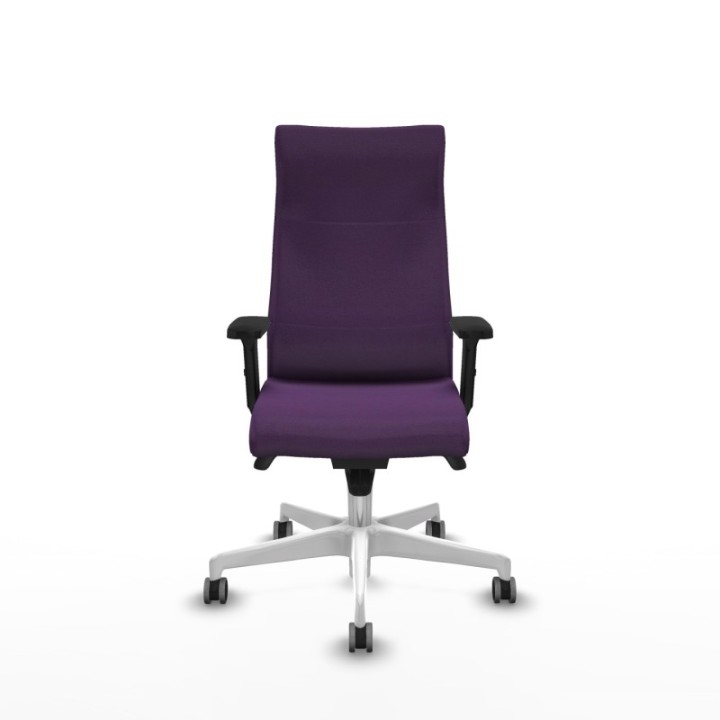 Albacete dirección sincro bali morado brazos 2D base blanca ruedas 65 engomadas