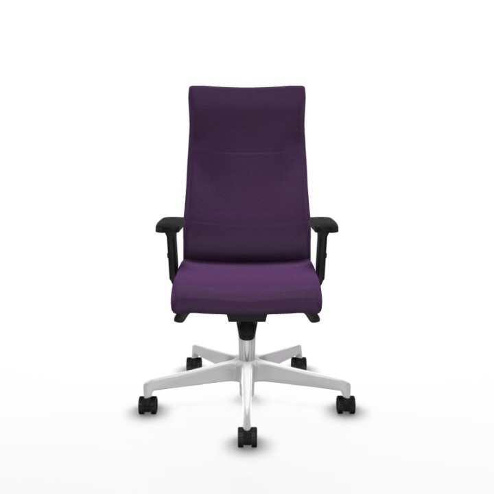 Albacete dirección sincro bali morado brazos 2D base blanca ruedas 65 nailon