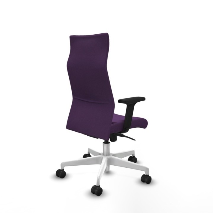 Albacete dirección sincro bali morado brazos 2D base blanca ruedas 65 nailon