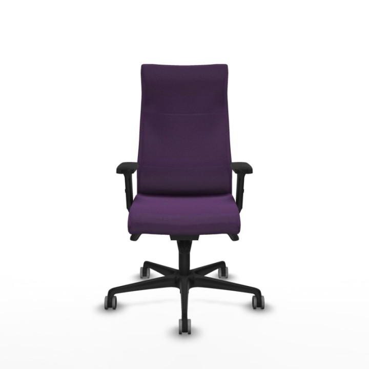 Albacete dirección sincro bali morado brazos 2D base nailon ruedas 65 engomadas