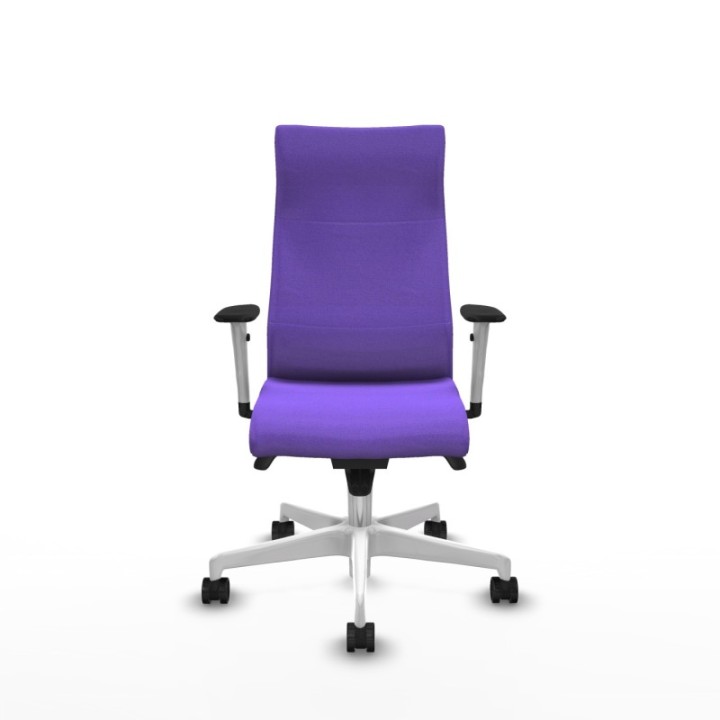 Albacete dirección sincro bali lila brazos 1D blancos base blanca ruedas 65 nailon