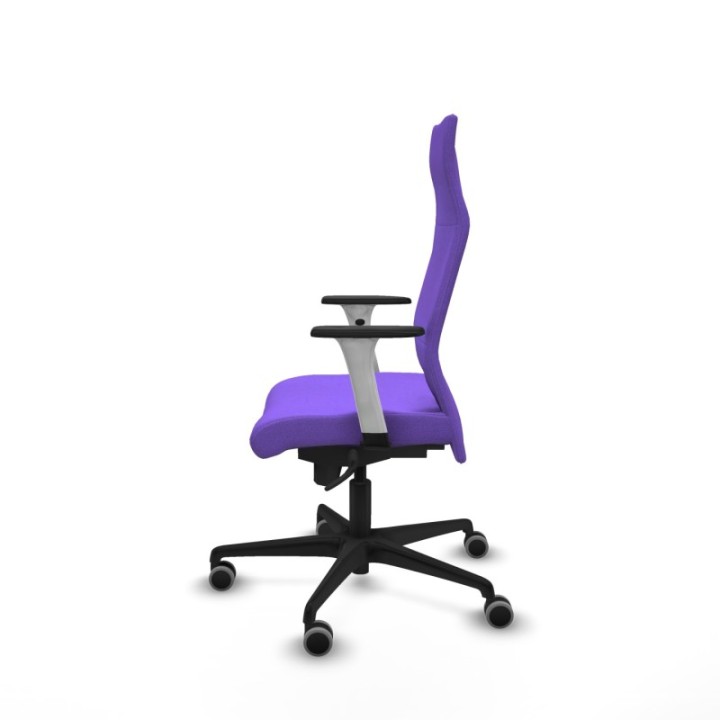 Albacete dirección sincro bali lila brazos 1D blancos base nailon ruedas 65 engomadas