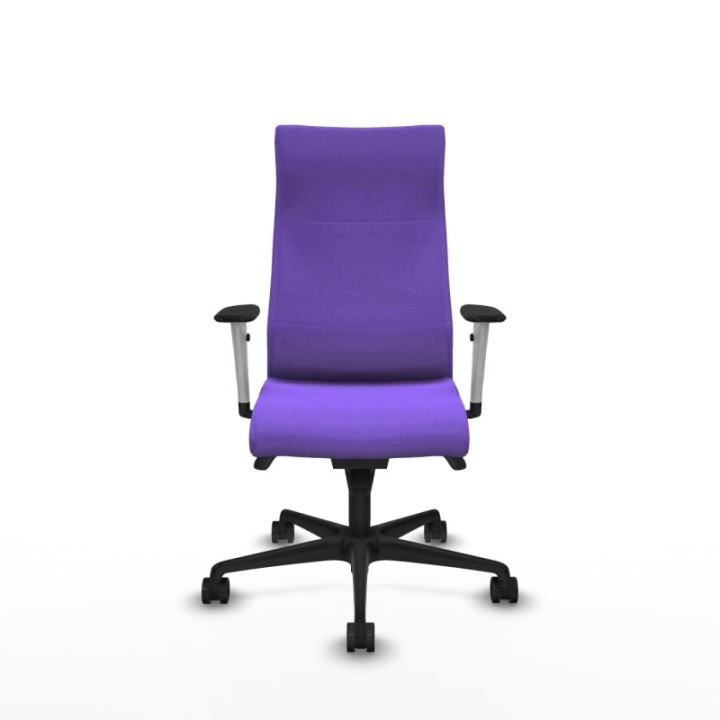 Albacete dirección sincro bali lila brazos 1D blancos base nailon ruedas 65 nailon