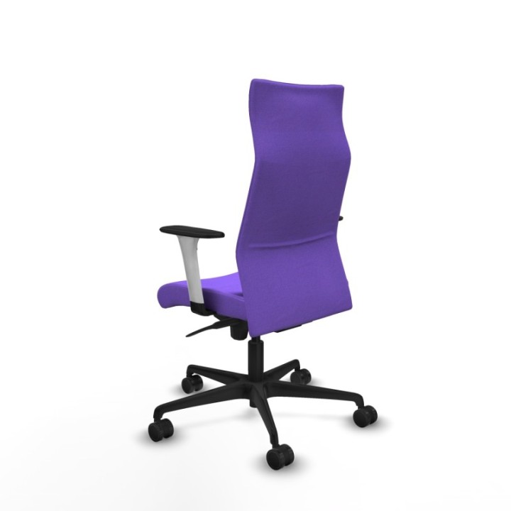 Albacete dirección sincro bali lila brazos 1D blancos base nailon ruedas 65 nailon