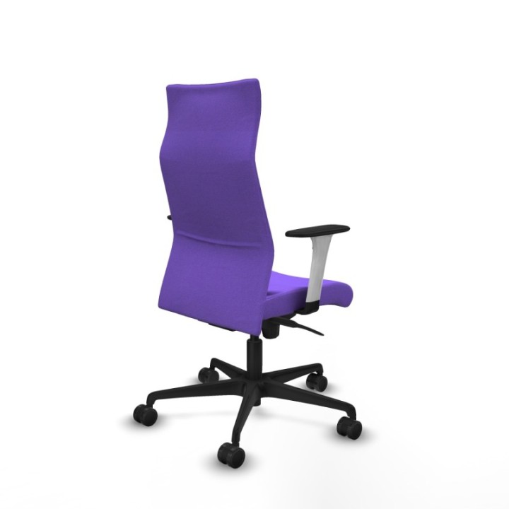 Albacete dirección sincro bali lila brazos 1D blancos base nailon ruedas 65 nailon