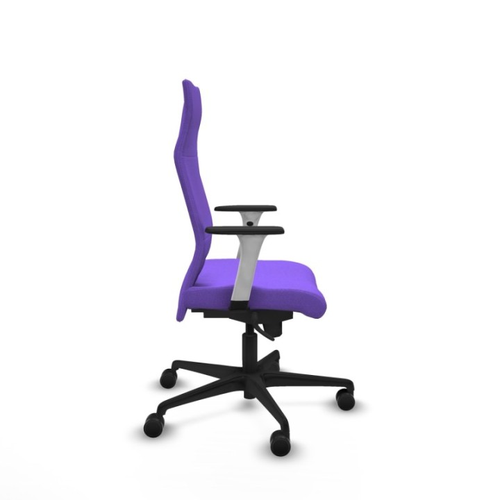 Albacete dirección sincro bali lila brazos 1D blancos base nailon ruedas 65 nailon