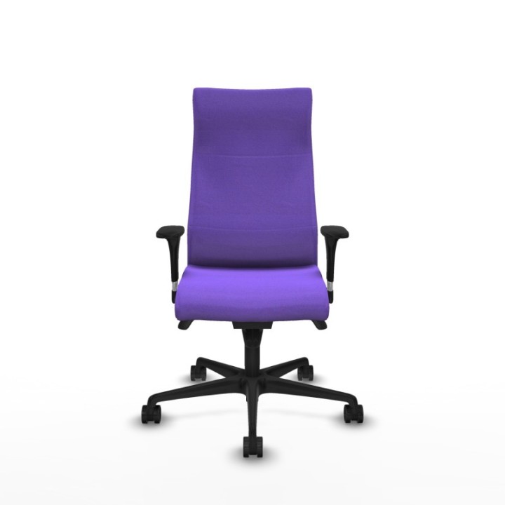 Albacete dirección sincro bali lila brazos 1D cromados base nailon ruedas 65 nailon