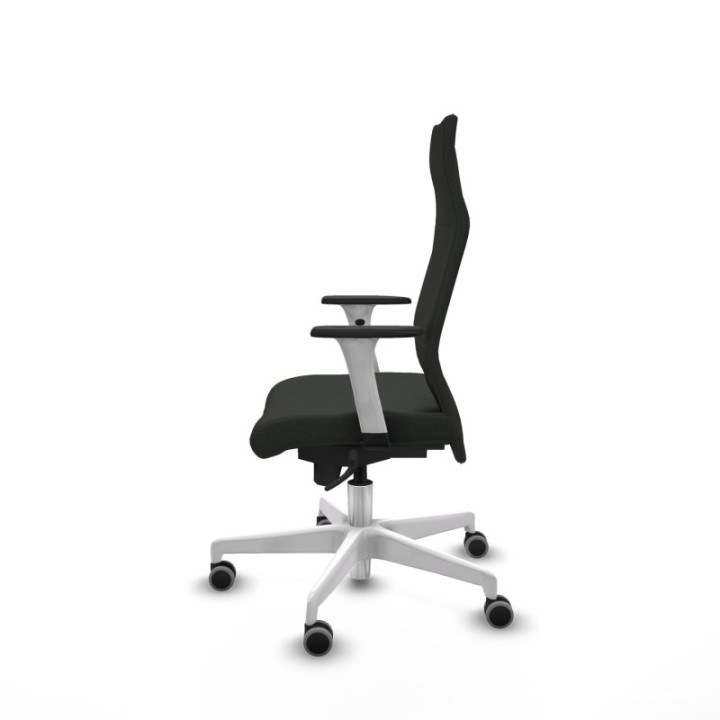 Albacete dirección sincro bali negro brazos 1D blancos base blanca ruedas 65 engomadas