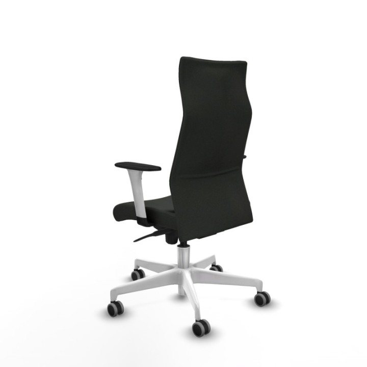 Albacete dirección sincro bali negro brazos 1D blancos base blanca ruedas 65 engomadas