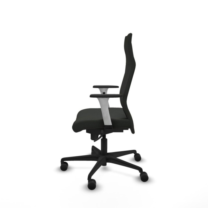 Albacete dirección sincro bali negro brazos 1D blancos base nailon ruedas 65 nailon