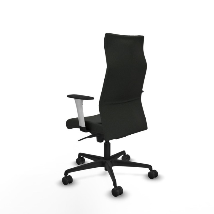 Albacete dirección sincro bali negro brazos 1D blancos base nailon ruedas 65 nailon