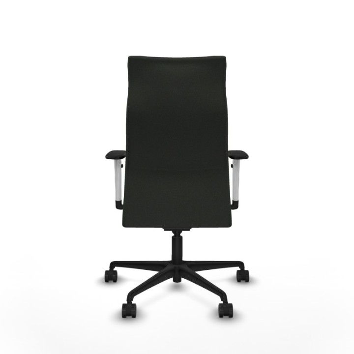 Albacete dirección sincro bali negro brazos 1D blancos base nailon ruedas 65 nailon