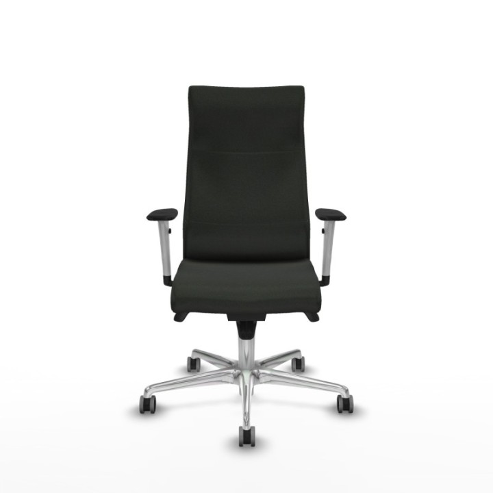 Albacete dirección sincro bali negro brazos 1D blancos base aluminio ruedas 65 engomadas