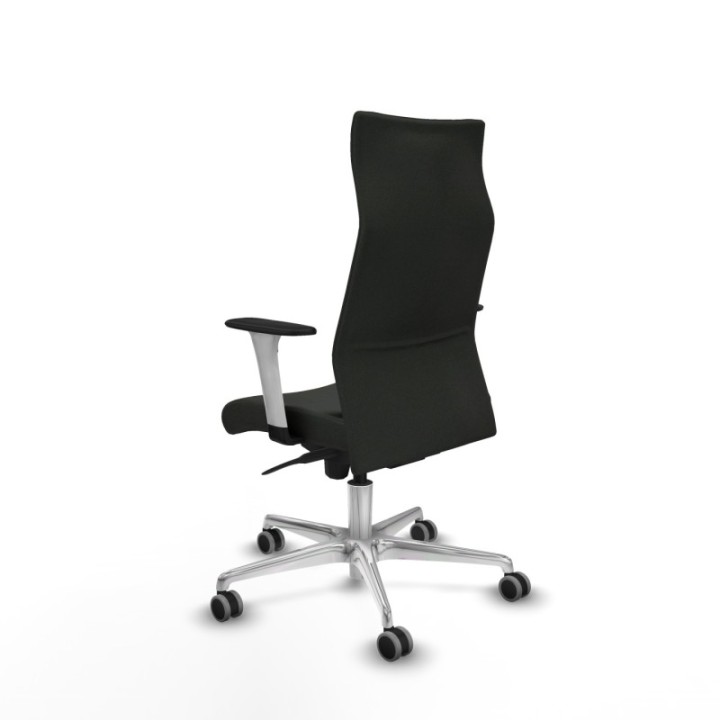 Albacete dirección sincro bali negro brazos 1D blancos base aluminio ruedas 65 engomadas