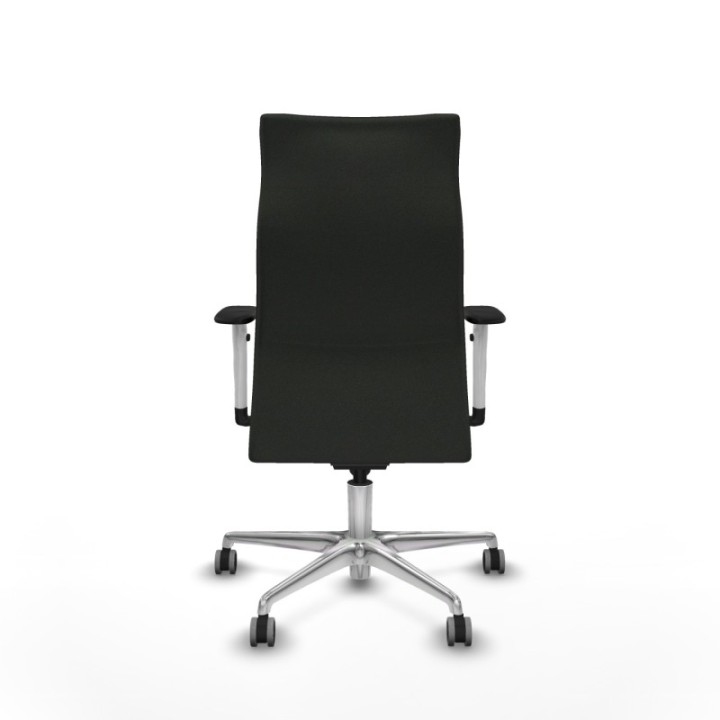 Albacete dirección sincro bali negro brazos 1D blancos base aluminio ruedas 65 engomadas