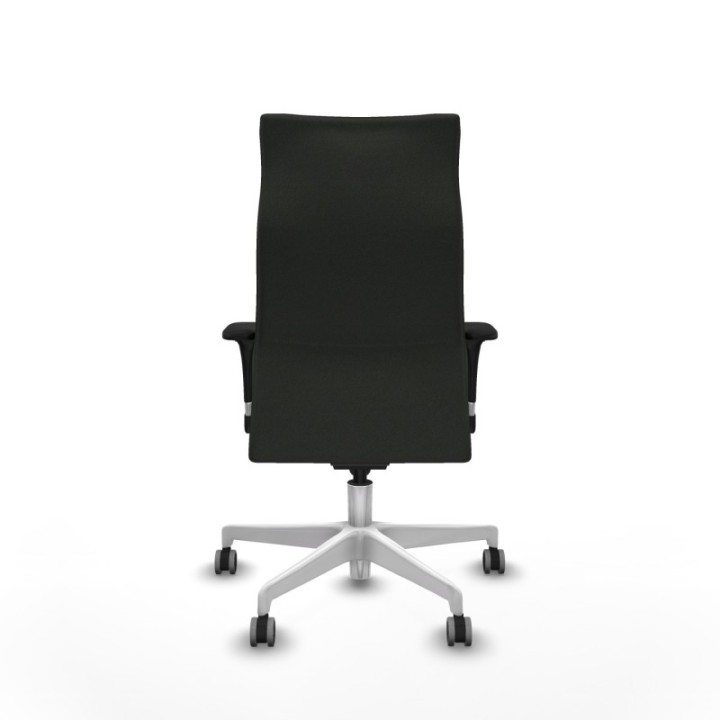 Albacete dirección sincro bali negro brazos 1D cromados base blanca ruedas 65 engomadas