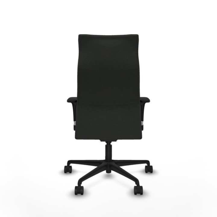 Albacete dirección sincro bali negro brazos 1D cromados base nailon ruedas 65 nailon