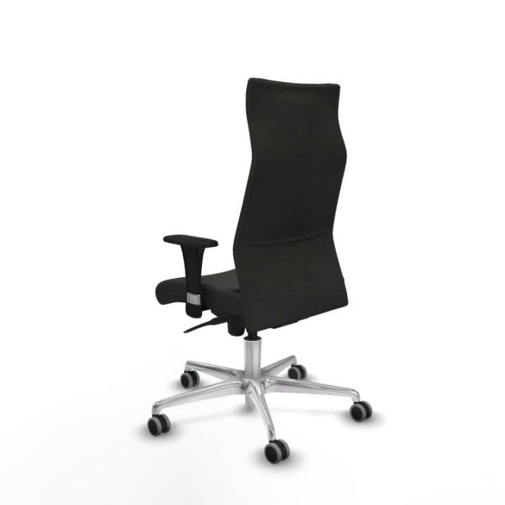 Albacete dirección sincro bali negro brazos 1D cromados base aluminio ruedas 65 engomadas