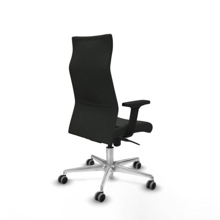 Albacete dirección sincro bali negro brazos 2D base aluminio ruedas 65 engomadas