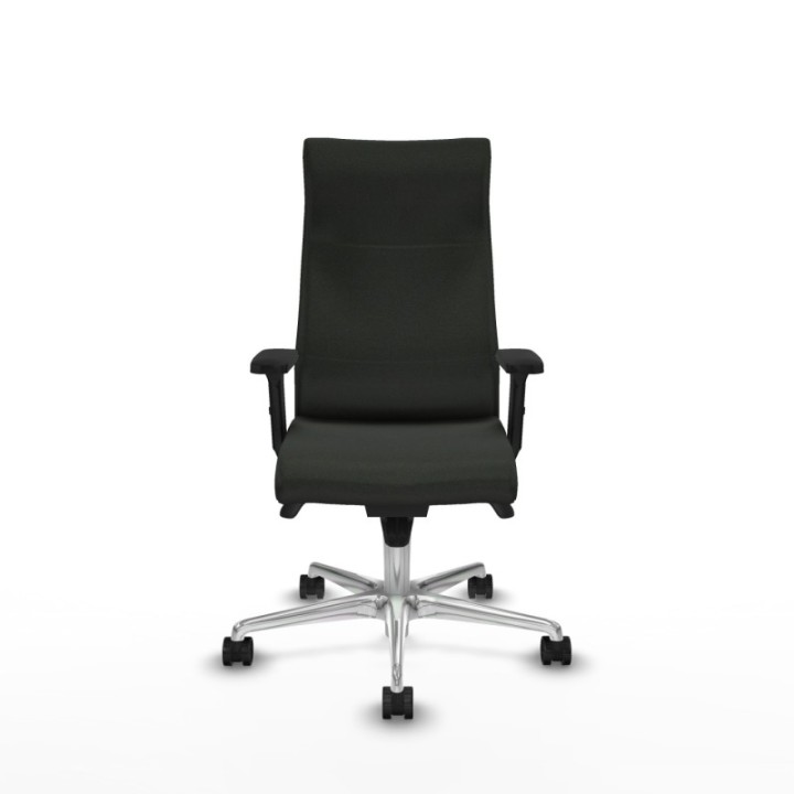 Albacete dirección sincro bali negro brazos 2D base aluminio ruedas 65 nailon