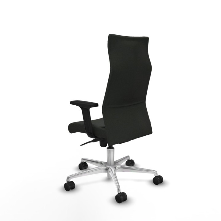 Albacete dirección sincro bali negro brazos 2D base aluminio ruedas 65 nailon