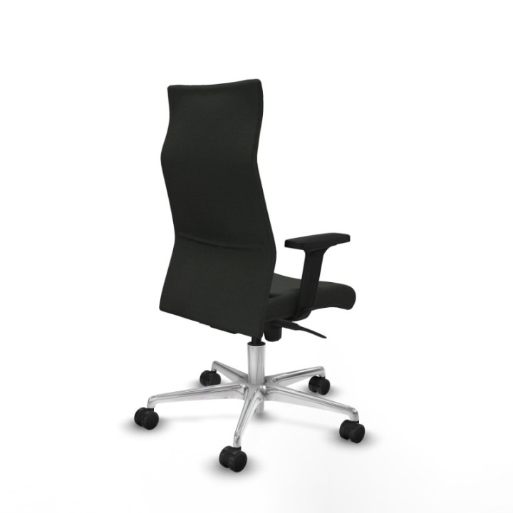 Albacete dirección sincro bali negro brazos 2D base aluminio ruedas 65 nailon