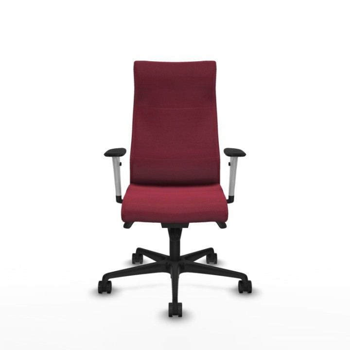 Albacete dirección sincro bali granate brazos 1D blancos base nailon ruedas 65 nailon