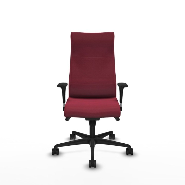 Albacete dirección sincro bali granate brazos 1D cromados base nailon ruedas 65 nailon