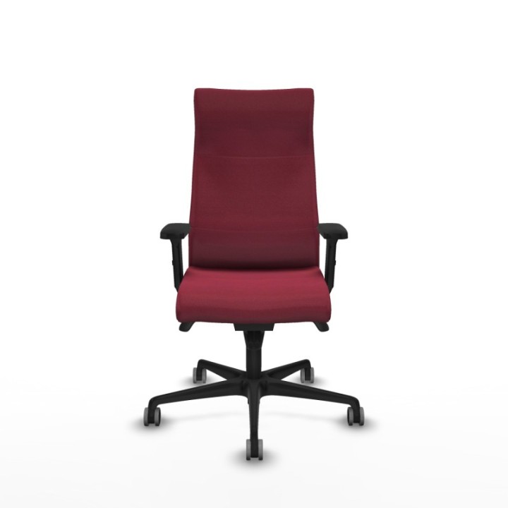 Albacete dirección sincro bali granate brazos 2D base nailon ruedas 65 engomadas