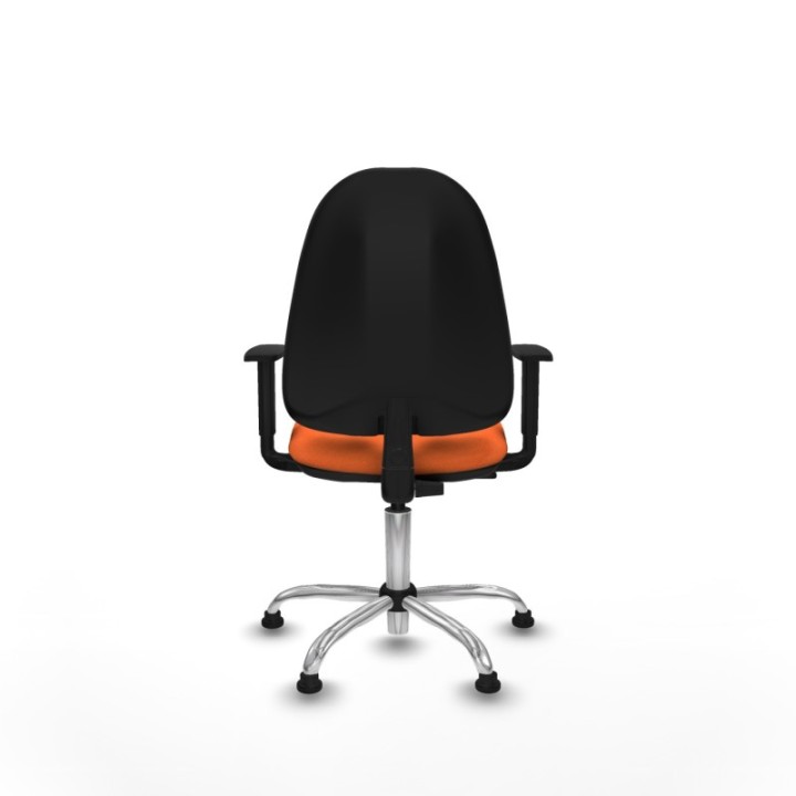 Algarra CP bali naranja brazos 1D base cromada topes