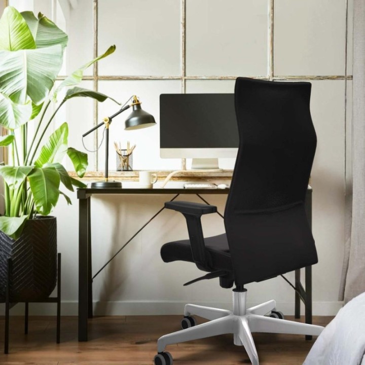 Albacete dirección sincro similpiel pistacho brazos 2D base blanca ruedas 65 engomadas