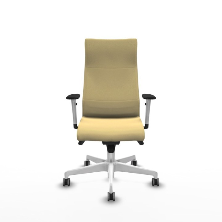 Albacete dirección sincro similpiel crema brazos 1D blancos base blanca ruedas 65 engomadas