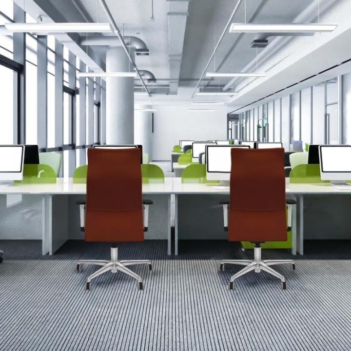 Albacete dirección sincro similpiel turquesa brazos 1D blancos base aluminio ruedas 65 engomadas