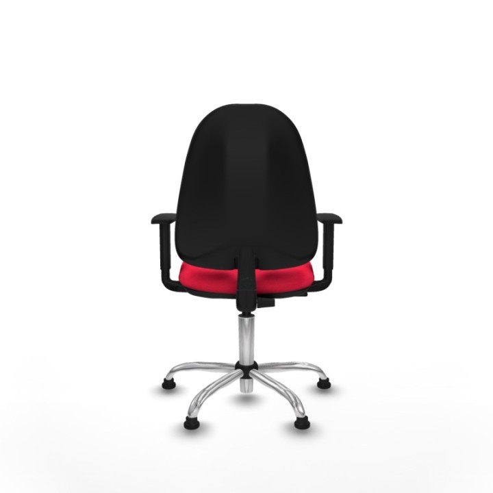 Algarra CP bali rojo brazos 1D base cromada topes