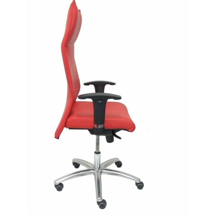 Sillón Albacete piel rojo