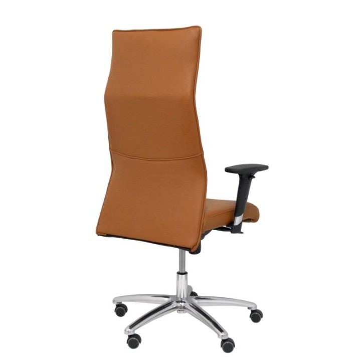 Sillón Albacete piel marrón