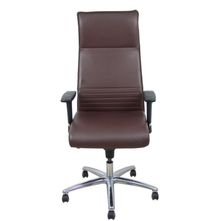 Sillón Albacete similpiel marrón oscuro