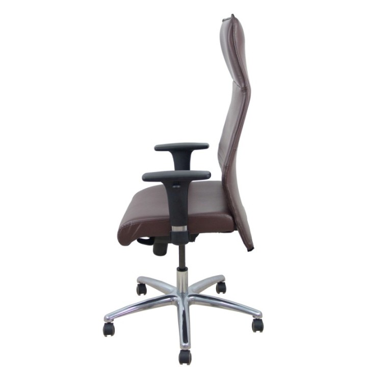 Sillón Albacete similpiel marrón oscuro