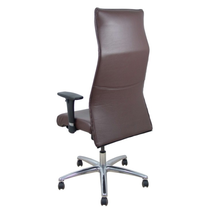 Sillón Albacete similpiel marrón oscuro