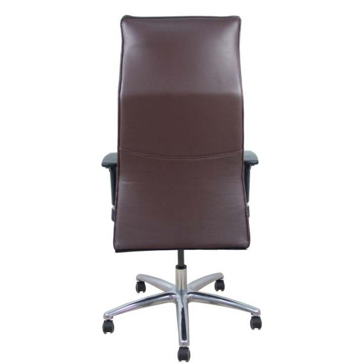 Sillón Albacete similpiel marrón oscuro